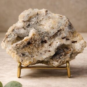 Druzy Chalcedony Quartz Matrix Specimen 38g Natural Crystal Rock 72432